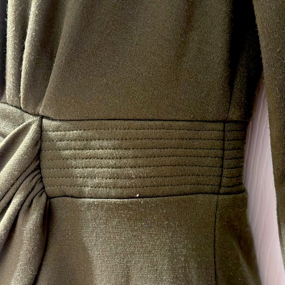 Olive green Anne Klein size size dress - Picture 5 of 7